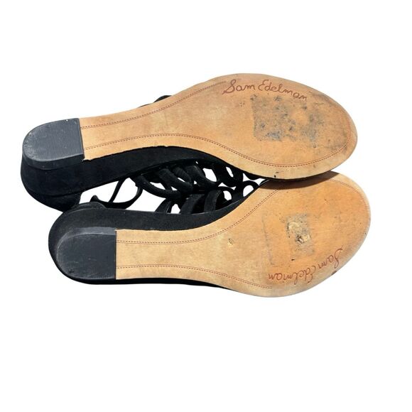 Sam Edelman Dakota Black Gladiator Sandals Women’s Size 9M - Picture 8 of 8